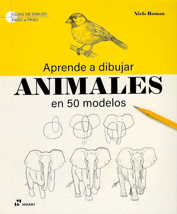 APRENDE A DIBUJAR ANIMALES EN 50 MODELOS - 1