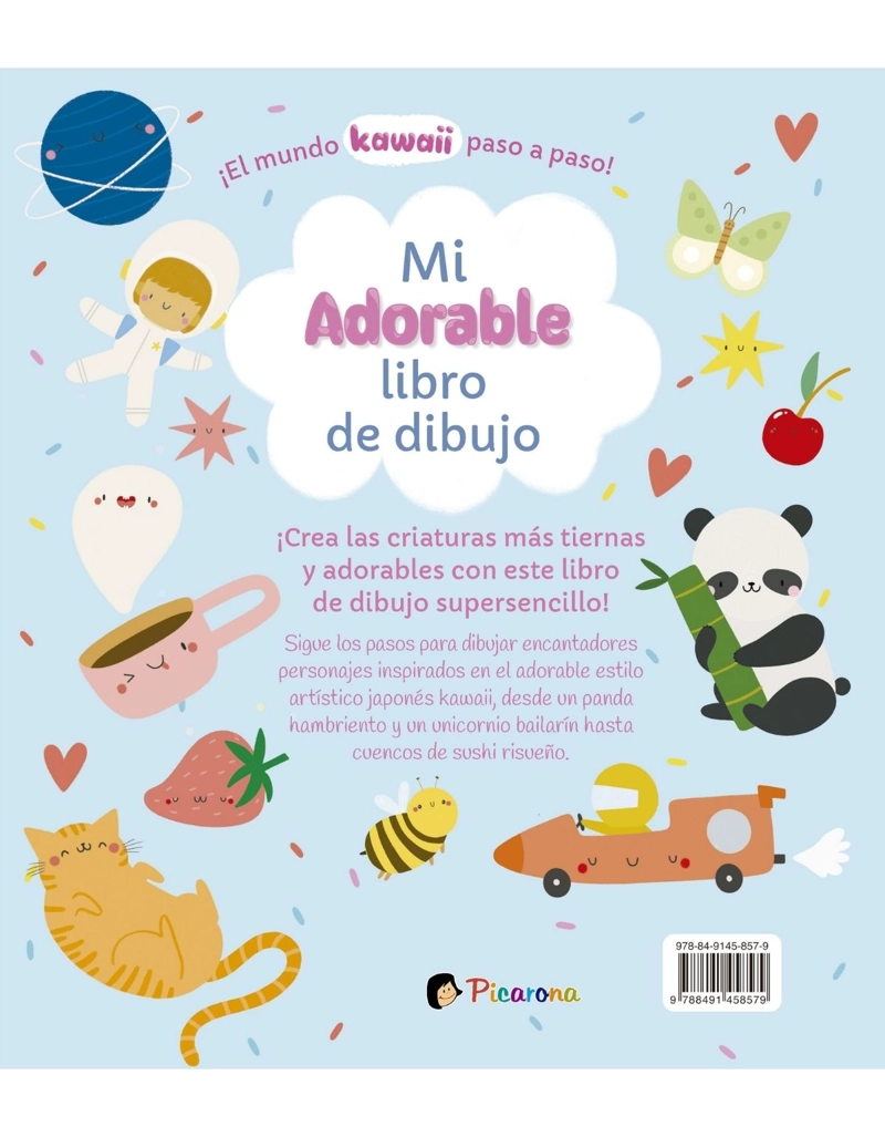 MI ADORABLE LIBRO DE DIBUJO. MUNDO KAWAII - 4