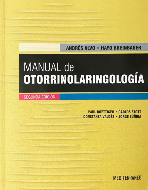 MANUAL DE OTORRINOLARINGOLOGIA 2ª ED. - 1
