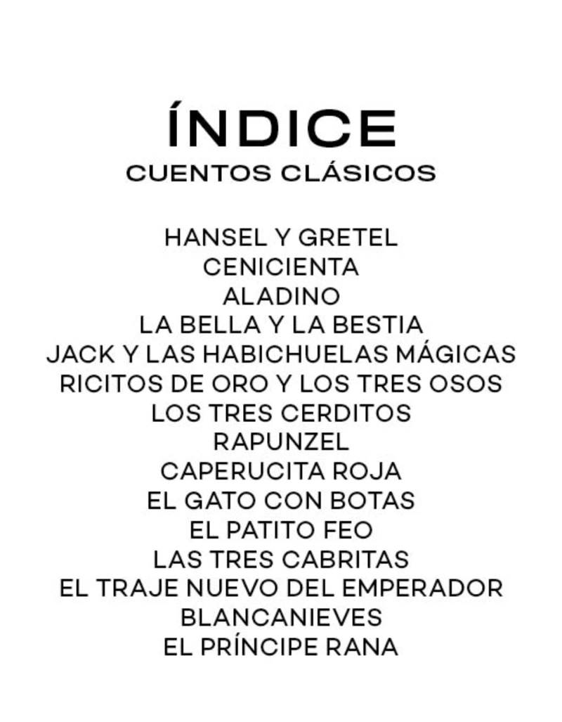CUENTOS CLASICOS. JUEGO DE MEMORIA - 3