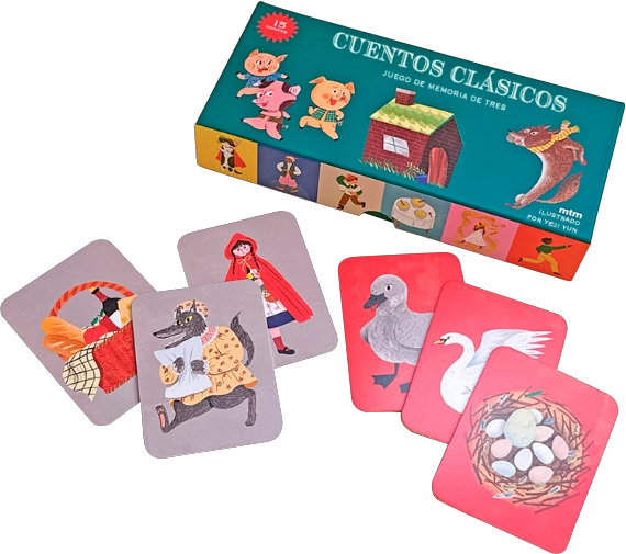 CUENTOS CLASICOS. JUEGO DE MEMORIA - 7