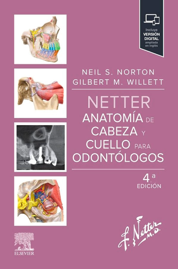 NETTER. ANATOMIA CABEZA Y CUELLO PARA ODONTOLOGOS. 4ª ED. - 1