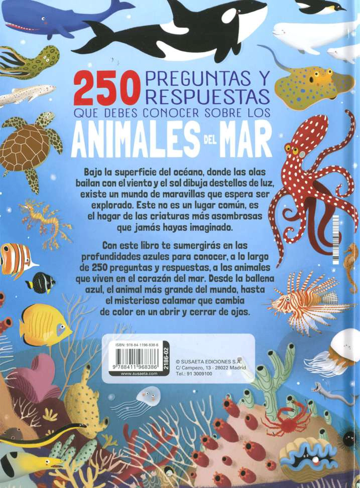 250 PREGUNTAS Y RESPUESTAS QUE DEBES CONOCER SOBRE - LOS ANIMALES DEL MAR - 5