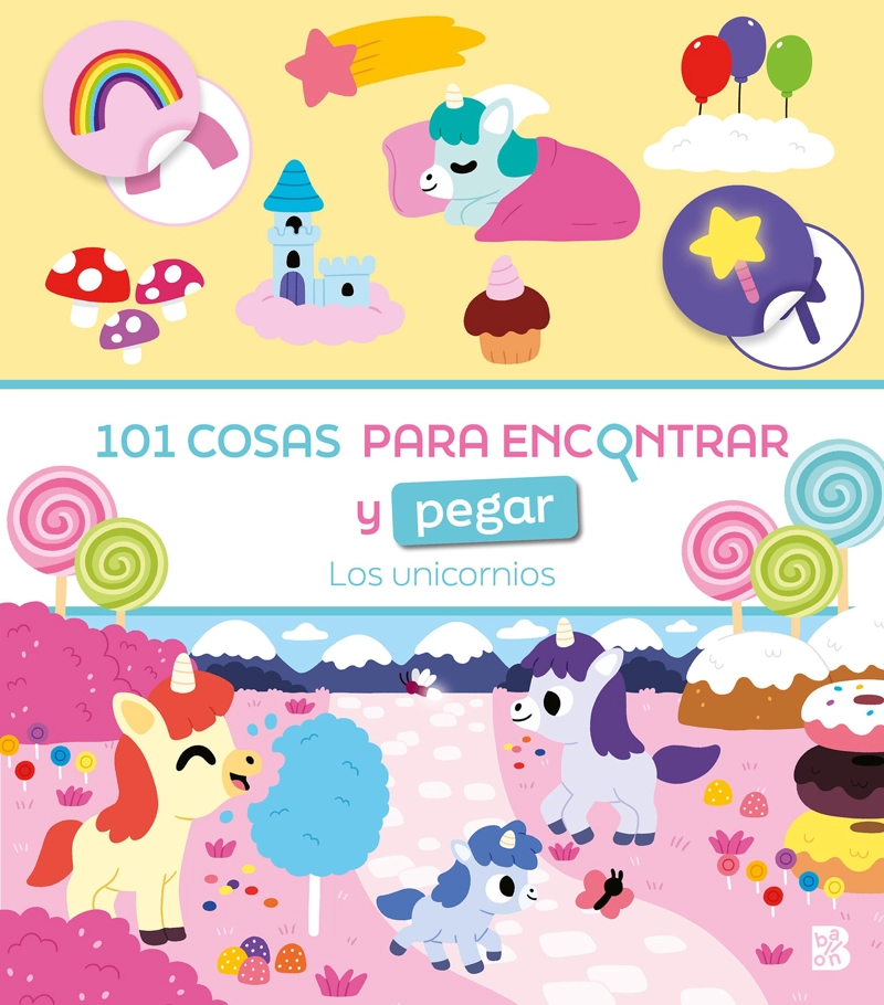 LOS UNICORNIOS. 101 COSAS PARA ENCONTRAR Y PEGAR - 1