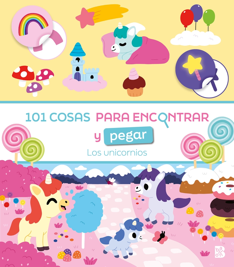 LOS UNICORNIOS. 101 COSAS PARA ENCONTRAR Y PEGAR - 2
