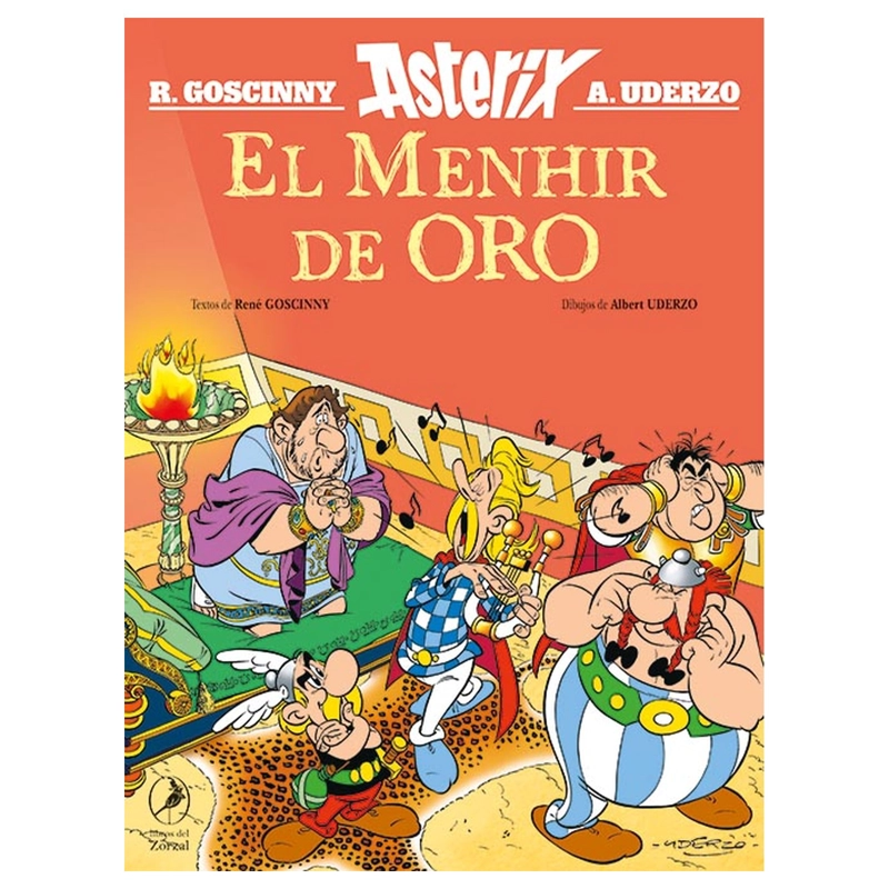 EL MENHIR DE ORO. ASTERIX ILUSTRADOS - 1