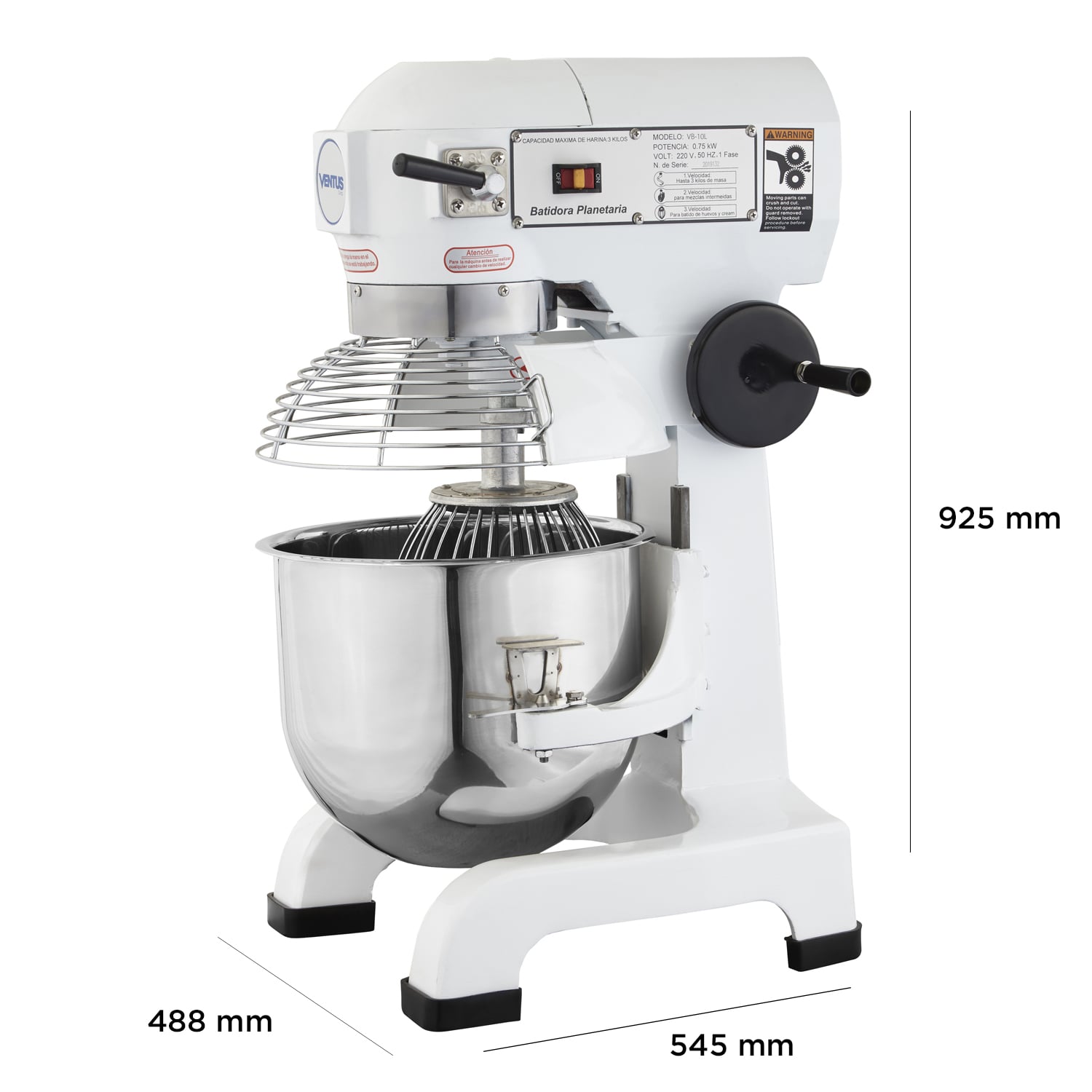 VENTUS BATIDORA INDUSTRIAL VB-30 30 LTS - 3