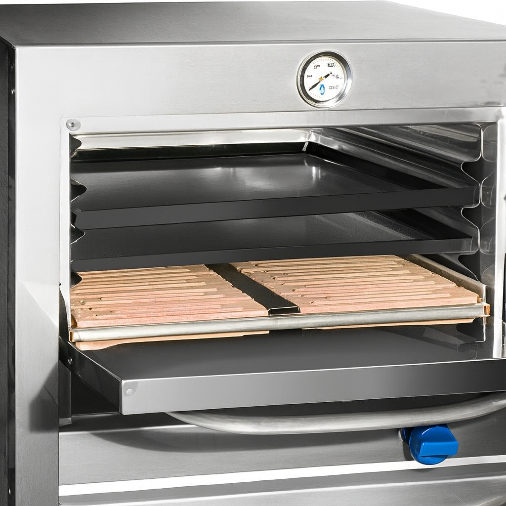 HORNO VENTUS INDUSTRIAL A GAS 1 CAM ACERO INOX 50X50 VHG-1C50 GLP - 2