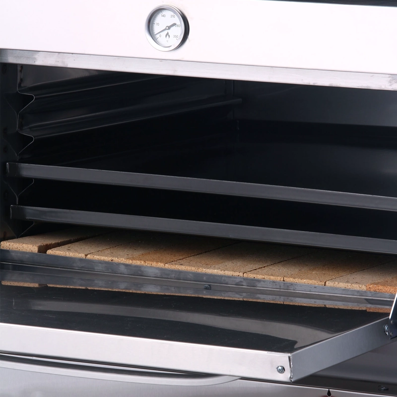 HORNO INDUSTRIAL 3 CAMARAS 65X65 ACERO INOX VHG-365C GLP - 4