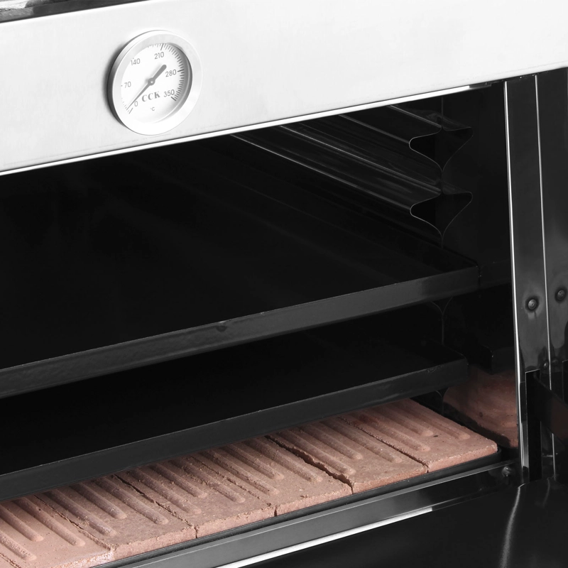 COCINA 4 PLATOS INOXIDABLE MATE GLP - 6