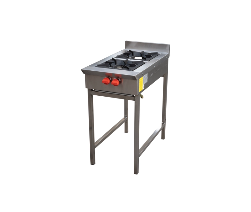 ANAFE 2 QUEMADORES INOX GLP - 3