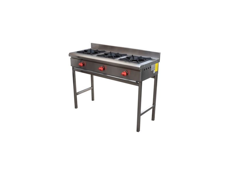 ANAFE 3 QUEMADORES INOX GLP - 3