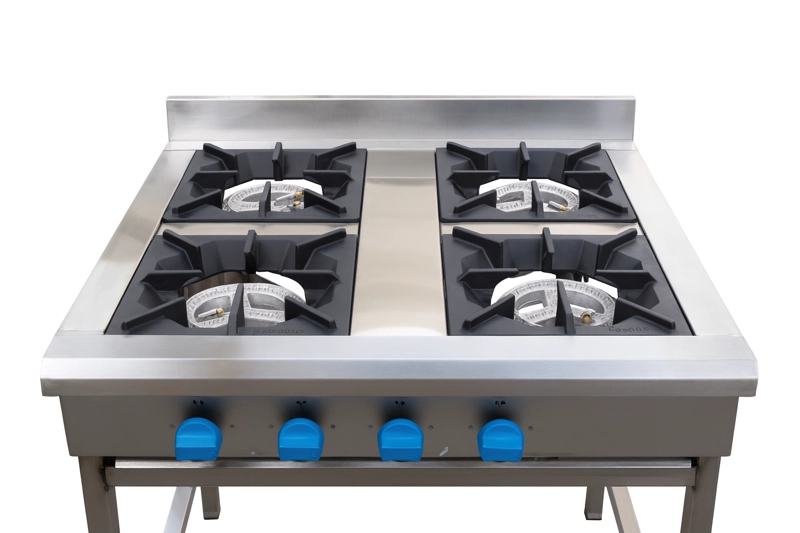 ANAFE 4 QUEMADORES INOX GLP - 2