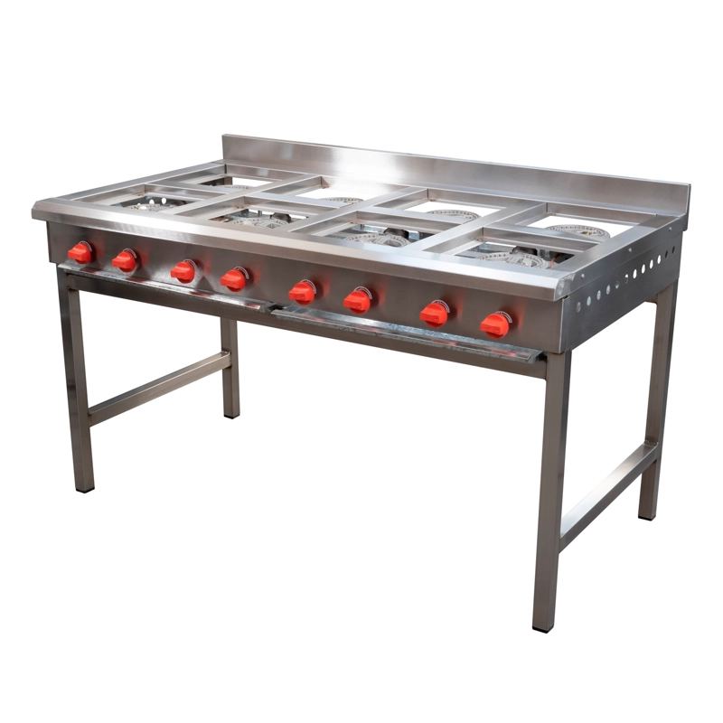 ANAFE 8 QUEMADORES INOX GLP - 4