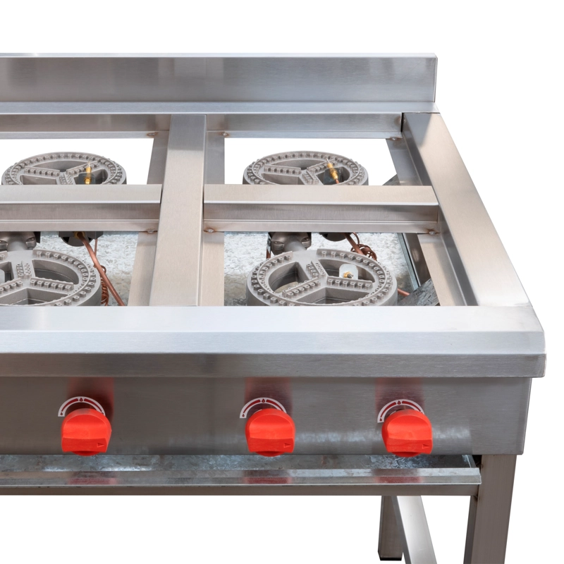 ANAFE 8 QUEMADORES INOX GLP - 5