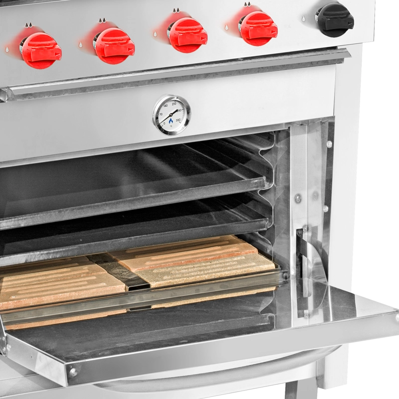 COCINA 4 PLATOS HORNO 50X50 GLP - 3