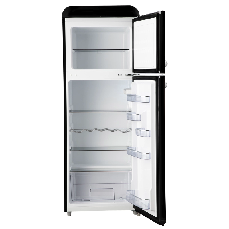 REFRIGERADOR RETRO FRIO DIRECTO 203 LTS LRT-210DFNR NEGRO - 4