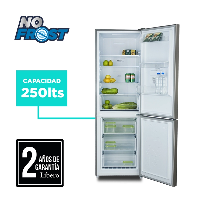 REFRIGERADOR BOTTOM FREEZER NO FROST 250 LTS. LRB-281NFIW - 3