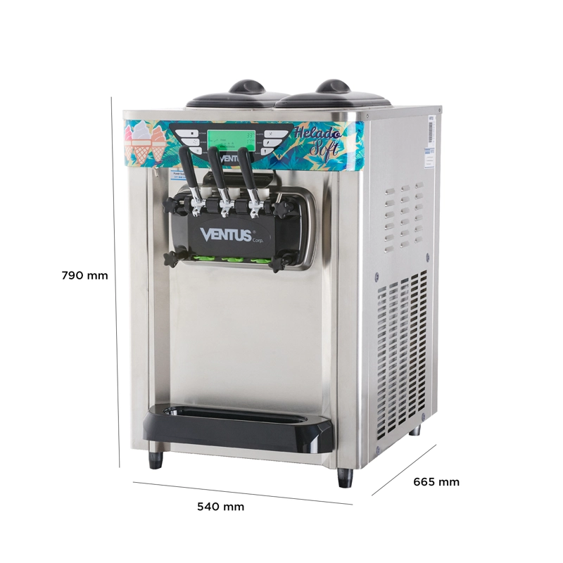 VENTUS MAQUINA DE HELADO SOFT SOBREMESA 30 LTS/H - 3
