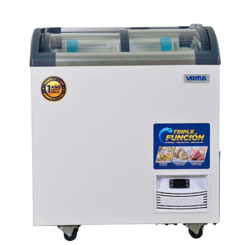 CONSERVADORA 136 LITROS VIDRIO SEMICURVO CTV-220Q PRO - 1