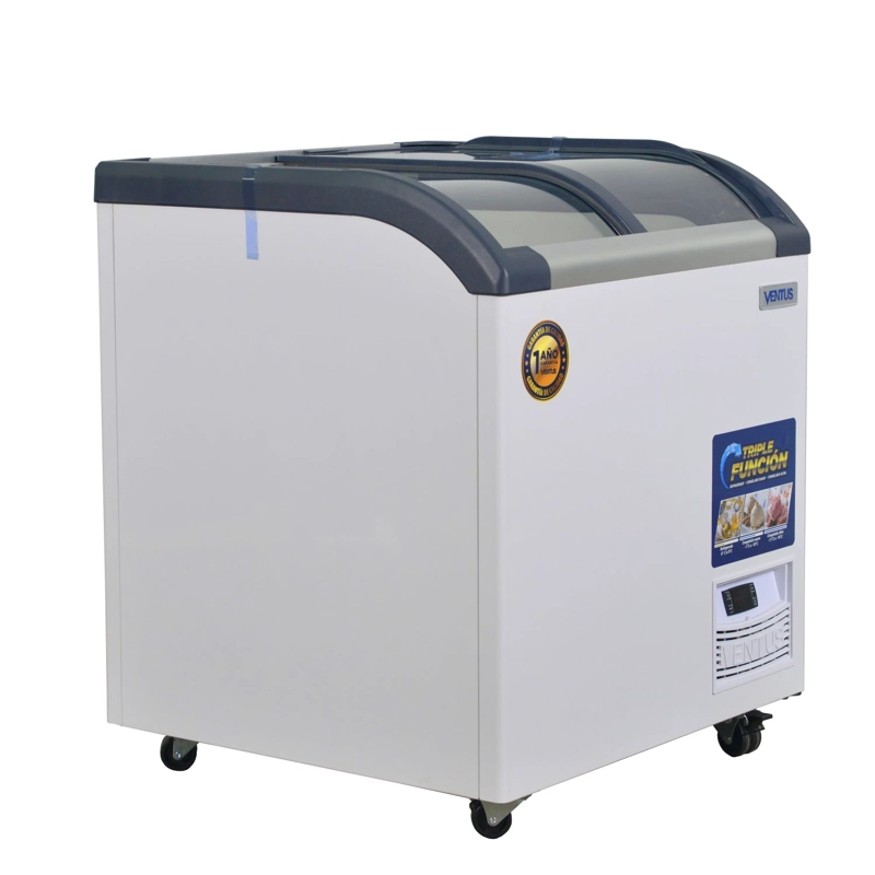 CONSERVADORA 136 LITROS VIDRIO SEMICURVO CTV-220Q PRO - 3