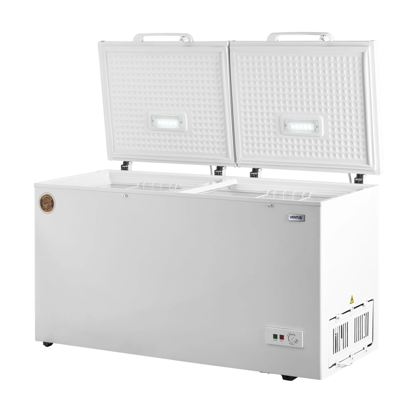 CONSERVADORA 394 LITROS TAPA DURA 2 PUERTAS  CTVD-430LED - 4