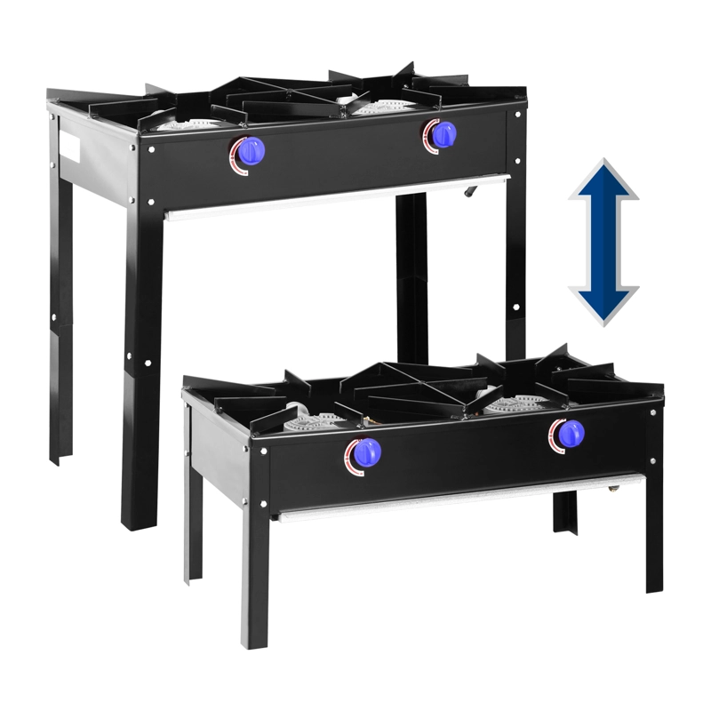 ANAFE 2 PLATOS ECO EN CAJA ALTO BAJO GLP - 1