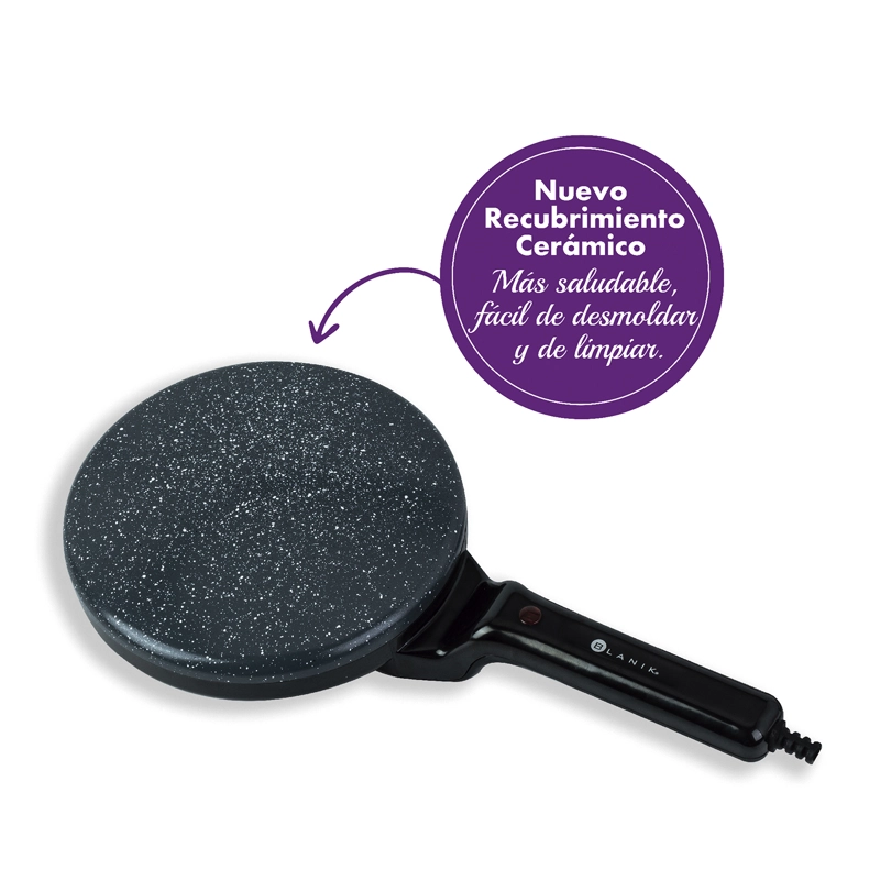 MAQUINA PARA HACER CREPES ELECTRICA BLANIK