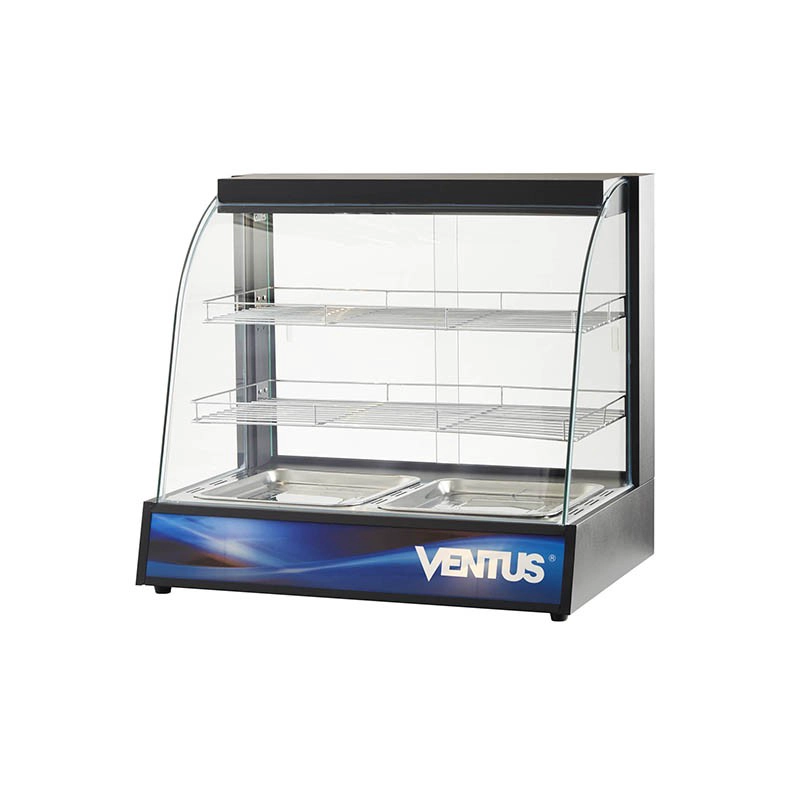 VENTUS VITRINA MANTENEDORA DE CALOR CURVA VMCD-2 SOBREMESA - 4