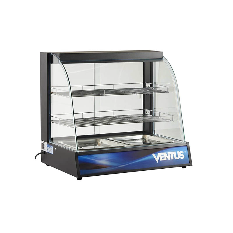 VENTUS VITRINA MANTENEDORA DE CALOR CURVA VMCD-2 SOBREMESA - 5