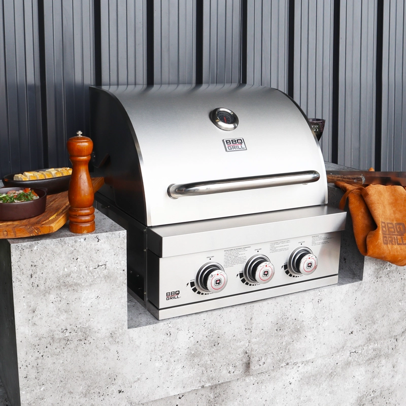 PARRILAS A GAS EMPOTRADA 3Q NEBRASKA BBQ301E BBQ GRILL - 7