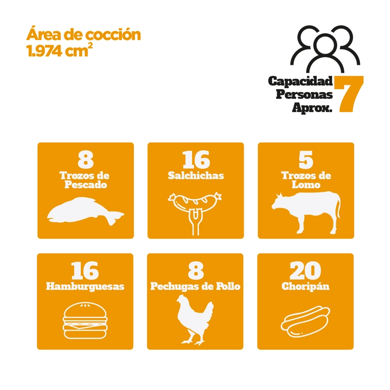 PARRILAS A GAS EMPOTRADA 3Q NEBRASKA BBQ301E BBQ GRILL - 9
