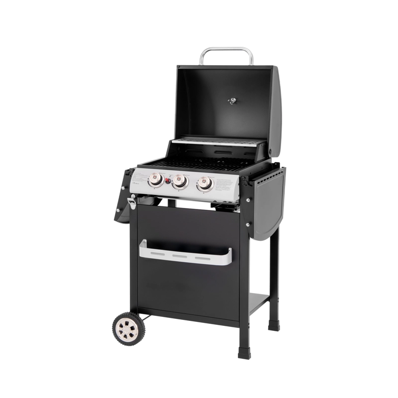 PARRILLA A GAS BOSTON PRO BBQ301GCA BBQ GRILL - 2