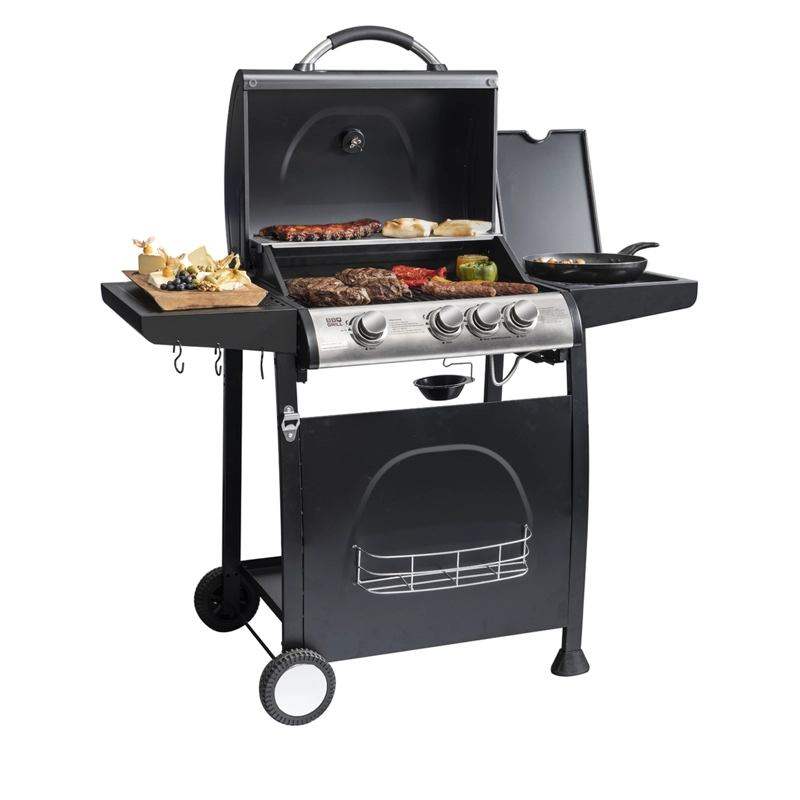 PARRILLA A GAS GIORGIA 3 QUEMADORES BBQ GRILL BBQ304GCQL - 3