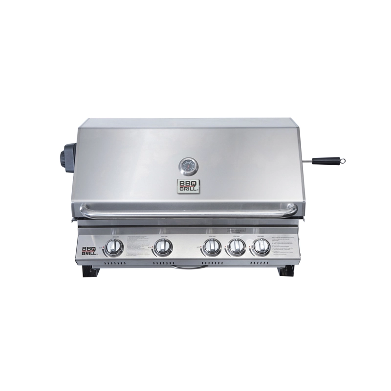 PARRILLA GAS KANSAS EMPOTRADA 4 QUEMADORES BBQ GRILL BBQ401 - 1