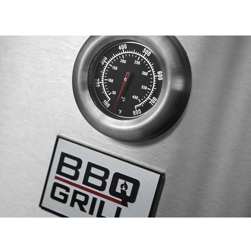 PARRILLA GAS KANSAS EMPOTRADA 4 QUEMADORES BBQ GRILL BBQ401 - 6