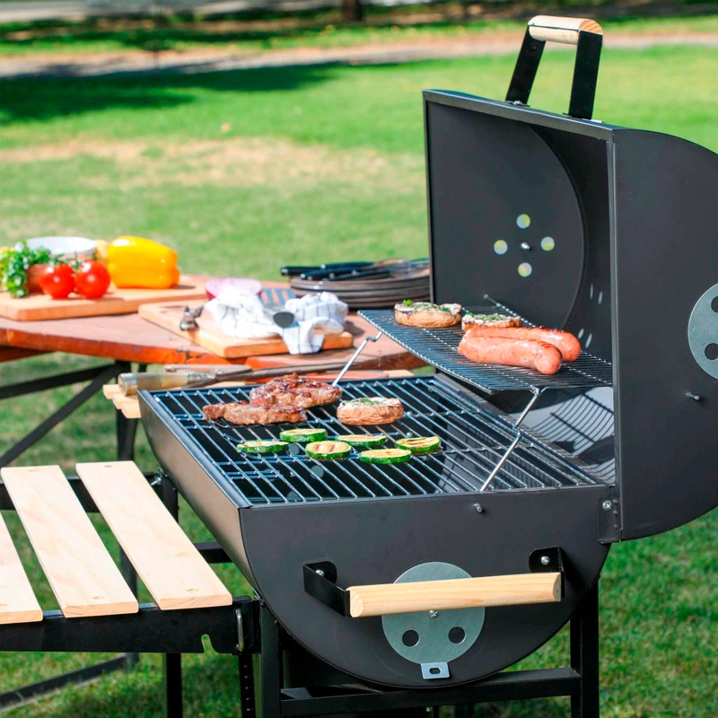 PARRILLA A CARBON OREGON BBQ GRILL - 9