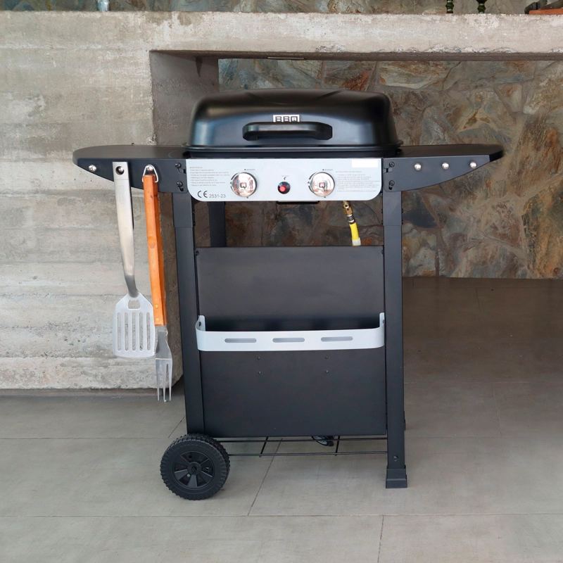 PARRILLA A GAS DENVER PRO BBQ201GCA BBQ GRILL - 7