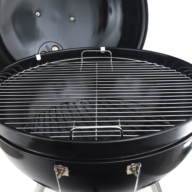 PARRILLA A CARBON KETTLE BLACK BBQ GRILL - 7