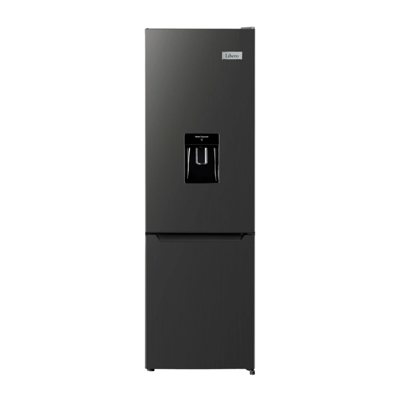 REFRIGERADOR BOTTOM FREEZER FRIO DIRECTO LRB-270SDNW NEGRO