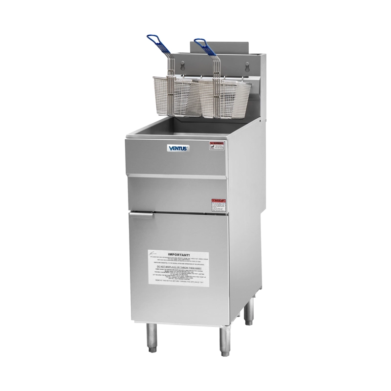 FREIDORA A GAS VENTUS 18 LITROS ALTA PRODUCCION GLP - 1