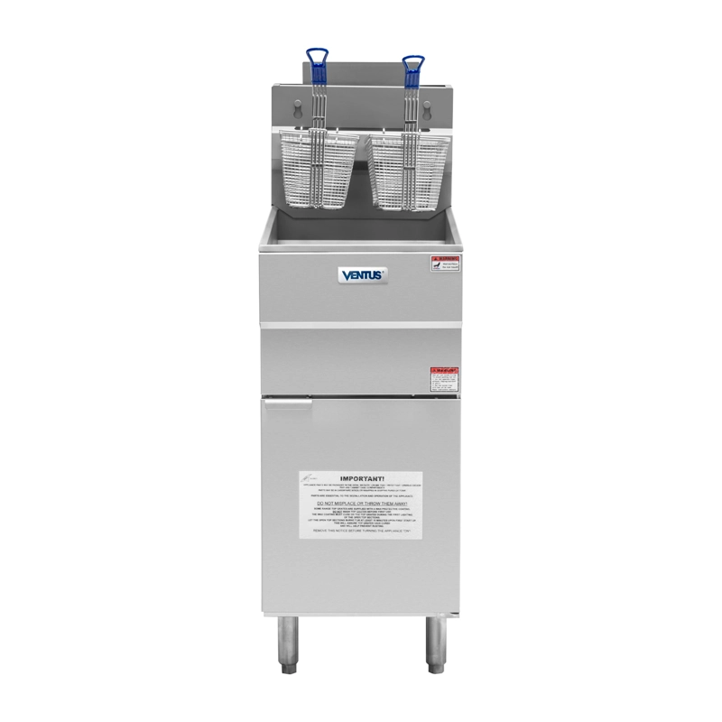 FREIDORA A GAS VENTUS 18 LITROS ALTA PRODUCCION GLP - 2