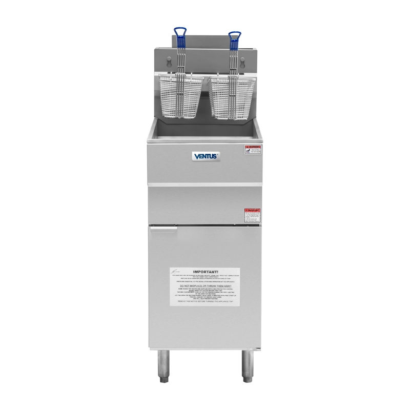FREIDORA A GAS VENTUS 18 LITROS ALTA PRODUCCION GLP - 6