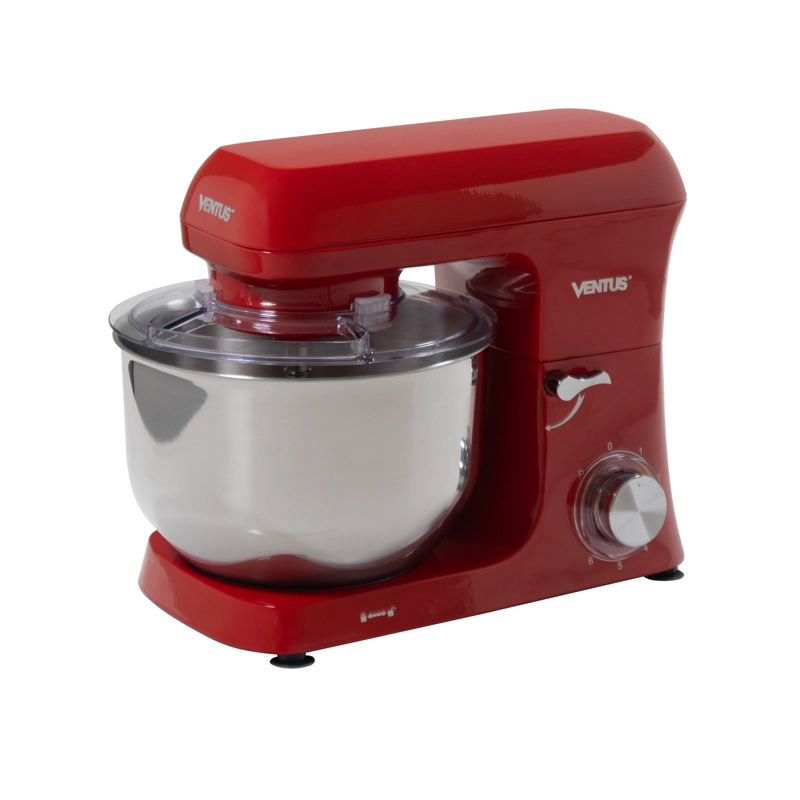 BATIDORA PEDESTAL VENTUS VBC-5L COMERCIAL HOGAR 1500W ROJO - 1