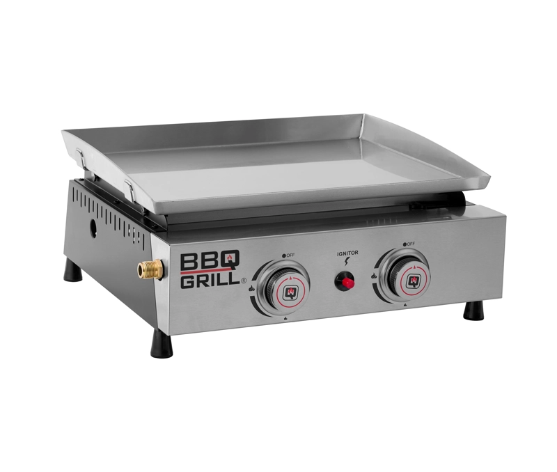PLANCHA A GAS BBQ GRILL FLAT TOP GRILL 2Q - 4