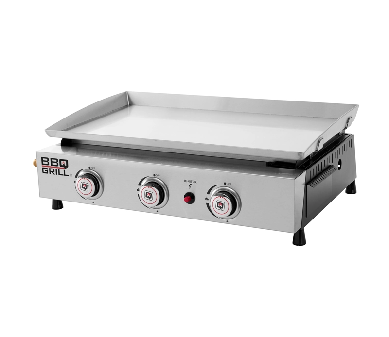 PLANCHA A GAS BBQ GRILL FLAT TOP GRILL 3Q - 1