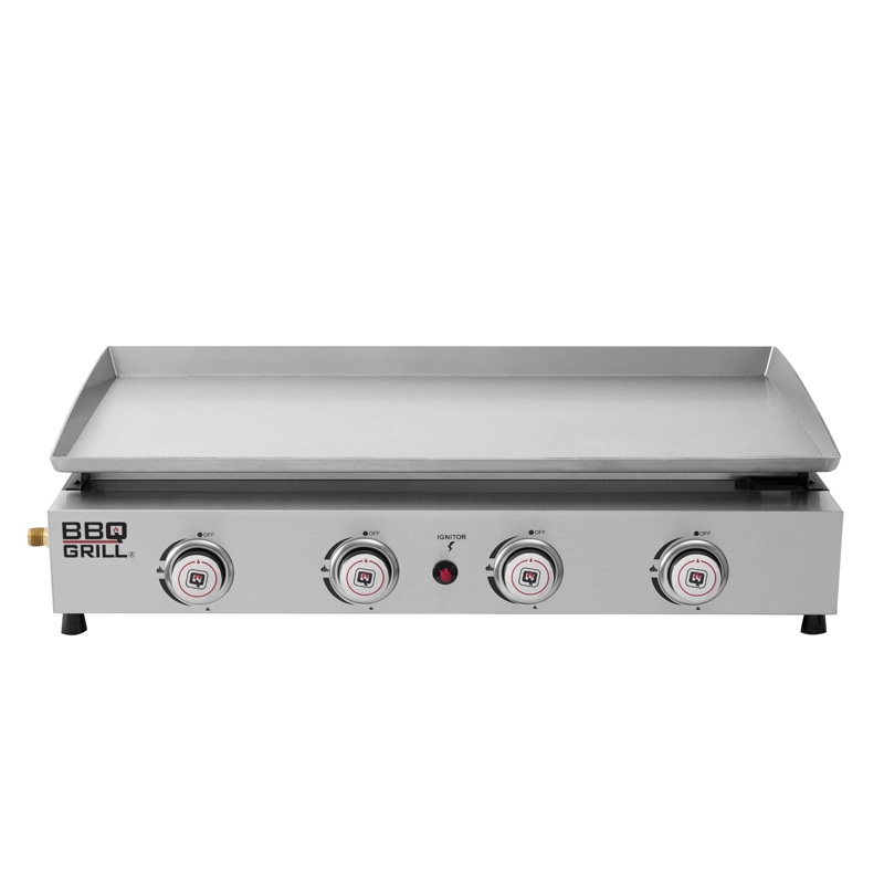 PLANCHA A GAS BBQ GRILL FLAT TOP GRILL 4Q - 1