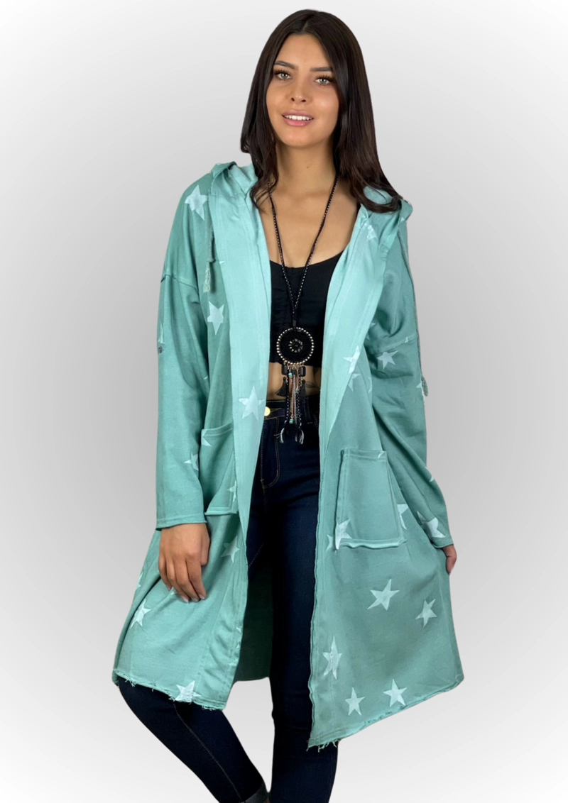 CARDIGAN LLUVIA DE ESTRELLAS ITALIANO - 1