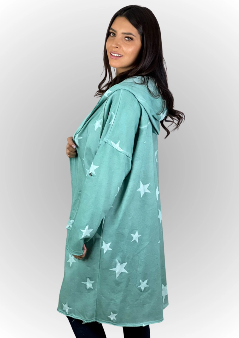 CARDIGAN LLUVIA DE ESTRELLAS ITALIANO - 2