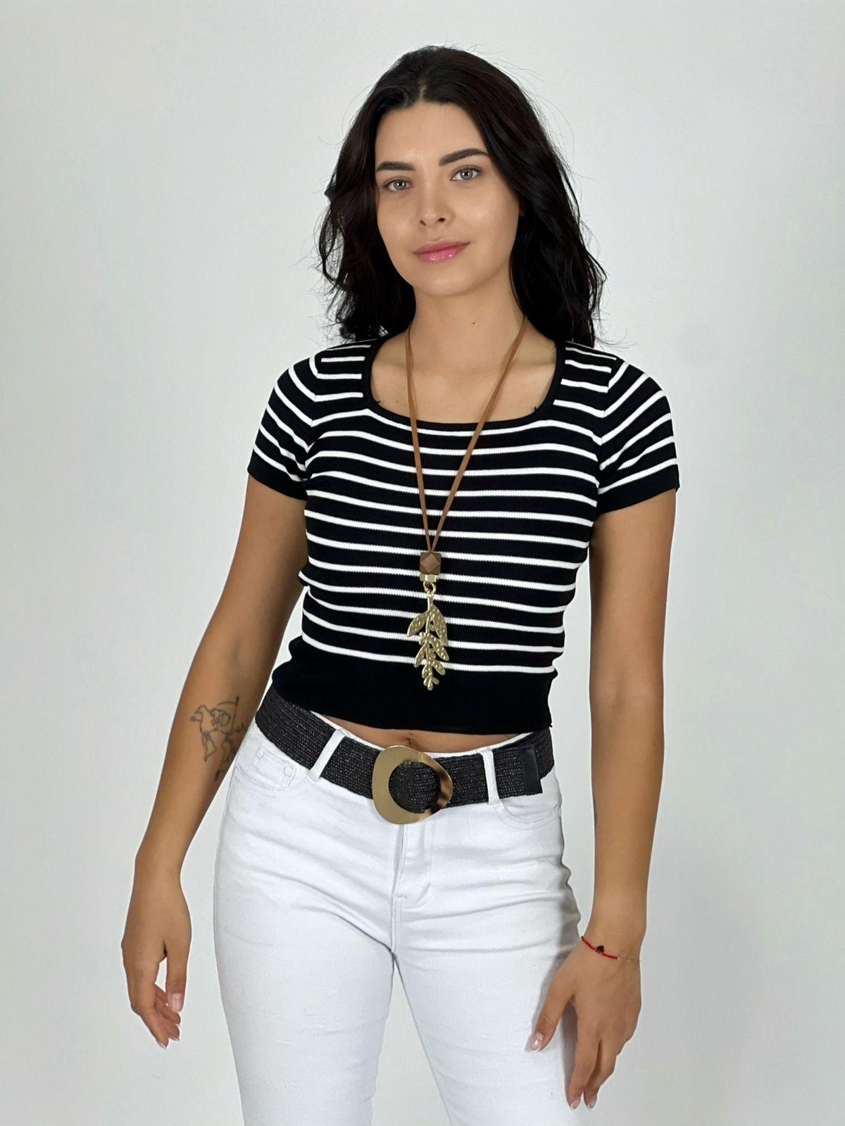 POLERA TOP DE LÍNEAS - ROSADO - TAMAÑO ÚNICO - 1